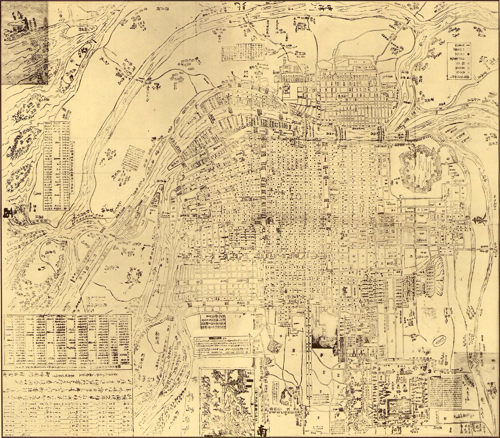 新撰増補大坂大 絵図 (大阪古地図集成 第5図)