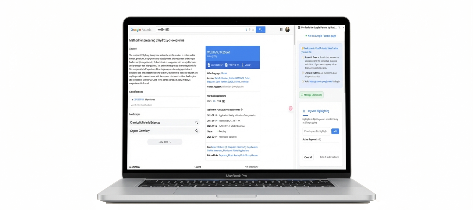 Pro Tools for Google Patents
